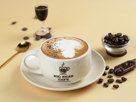 Inside Big bean cafe