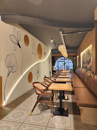Inside Big bean cafe