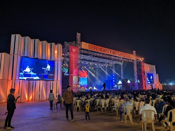 Inside Nagalli Hills Ground (THE ARENA)