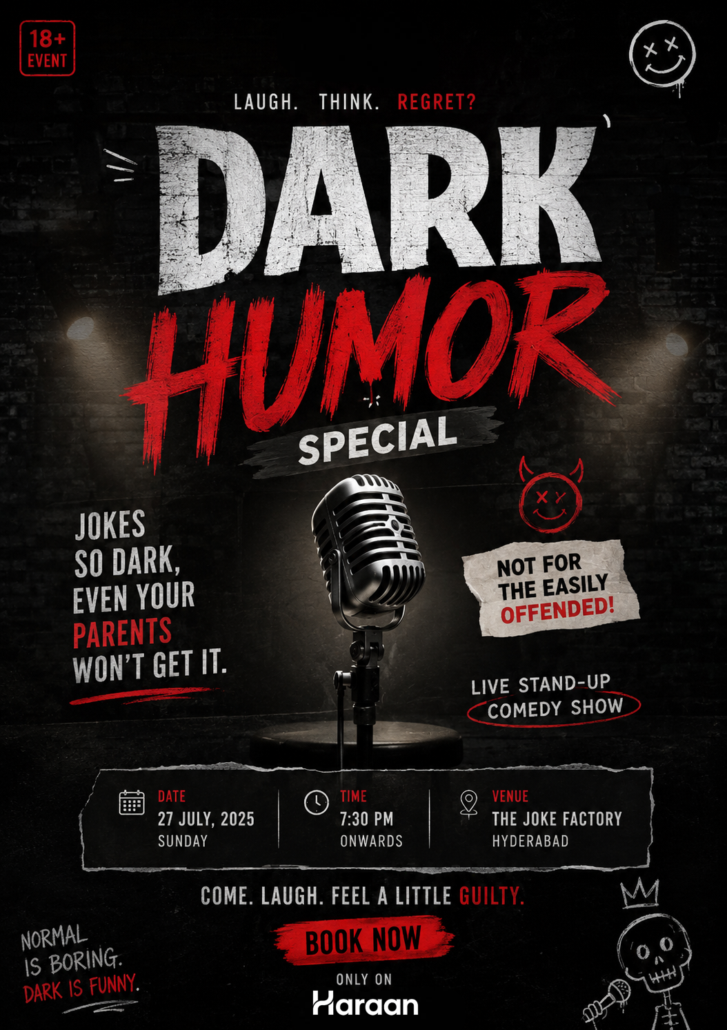 Dark humor - raj kumar 